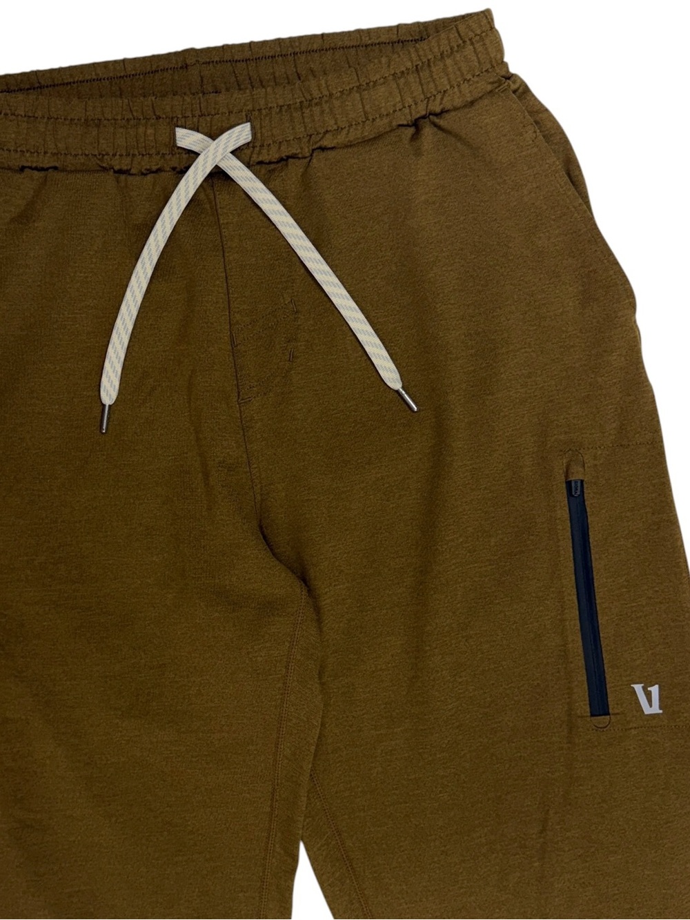 Vuori Sunday Performance Jogger Men Small Brown Athletic Tapered Sweat Pant V416
